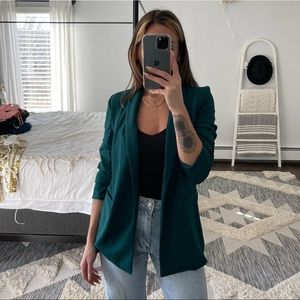 Green blazer
